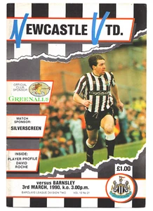 Newcastle United v Barnsley 1989-1990 Division Two 03/03/1990 - Picture 1 of 1
