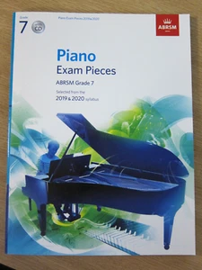 ABRSM - Piano Exam Pieces 2019 & 2020 syllabus - Grade 7 with CD - Picture 1 of 1