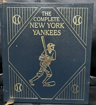 THE COMPLETE NEW YORK YANKEES by Derek Gentile [Easton Press] Leather Foto 1 de 4