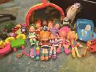 Vintage Rainbow Brite Lot dolls sprites Color Cottage 1980s 30 items