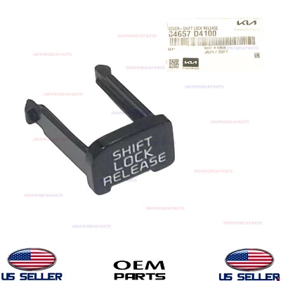 Genuine OEM Shift Lock Release Cover Kia Optima Optima Hybrid 2016-2020 - Image 1 of 2