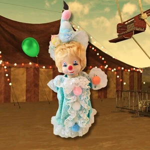 Vintage 1950's Creepy Clown Air Freshener Holder - Picture 1 of 1