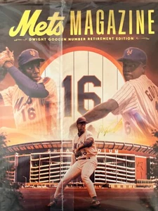 2024 NEW YORK METS MAGAZINE GOODEN RETIREMENT LIMITED MLB WORLD SERIES CHAMPIONS - Picture 1 of 1