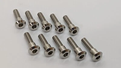 Suzuki GSF Bandit 600 Stainless steel front brake disc bolt kit 95-05 rotor set - Image 1 of 4