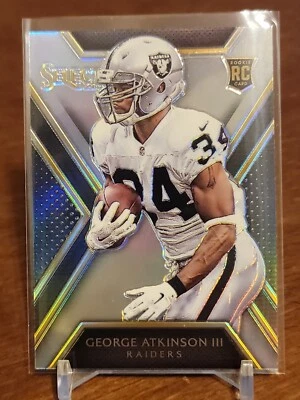 2014 Panini Select Silver Prizm George Atkinson III #199 Rookie RC - Image 1 of 2