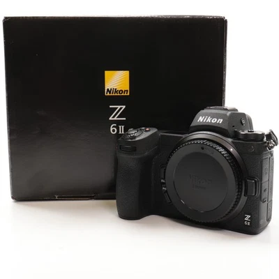 Nikon Z6 II Digital Mirrorless Camera Body Under 1000 Shots Refurbished A Grade - Image 1 of 4