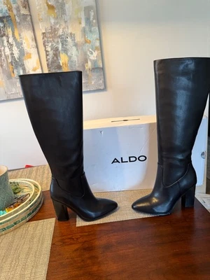 Botas hasta la rodilla Aldo - Talla 7 - Negras Foto 1 de 4