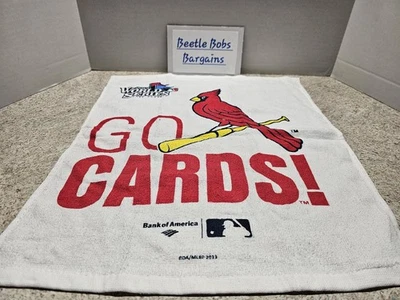 Toalla de rally St Louis Cardinals MLB 2013 Serie Mundial Foto 1 de 4