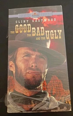 The Good, the Bad, and the Ugly (VHS) 2 Tapes Clint Eastwood MGM/UA Screen Epics - Image 1 of 4
