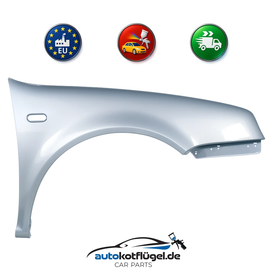 Parafango per VW GOLF 4 IV LA7W destro 97-06 anteriore verniciato nuovo - Immagine 1 di 4