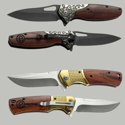 PrepPro Heritage Folding Knife – Luxury Gift Edition - image 1 of 4