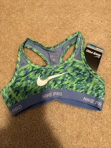 Nike Girls Pro Hypercool Sports Bra Size Small - Picture 1 of 3