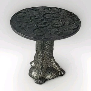 1926 Premium Cracker Jack Prize Toy Table w Swirl and Dot Pattern *BROKEN - Picture 1 of 3