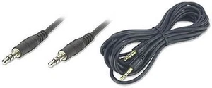 Nuevos auriculares mini enchufe macho a macho de audio estéreo de 6 pies 3,5 mm 1/8 + cable IPOD - Imagen 1 de 1