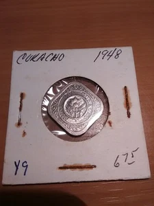 1948 Netherland Curacao 5 Cent Coin - Picture 1 of 3