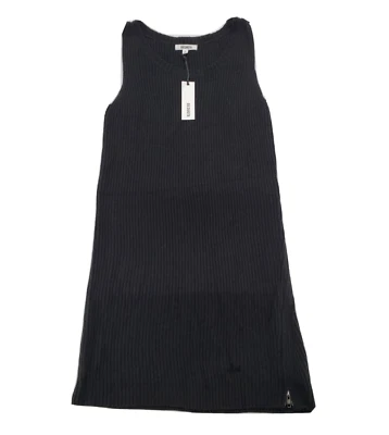 Vestido Vaina BB Dakota Mujer Talla S Negro Acanalado Tejido Con Cremallera Lateral abertura Nuevo con Etiquetas Foto 1 de 4