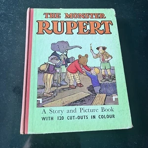 The Monster Rupert - 1950 - Mary Tourtel VG Clean - Picture 1 of 2