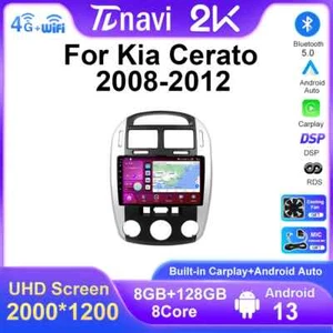For Kia Cerato 2008-2012 Car Radio CarPlay Multimedia Android Video Player GPS - Picture 1 of 32