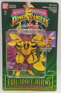 POWER RANGERS MIGHTY MORPHIN GRUMBLE BEE ALIENS VINTAGE BANDAI 1994 DEAD STOCK - Picture 1 of 7