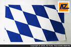 BAVARIA FLAG 2' x 3' - GERMANY - GERMAN REGION OF BAVARIA FLAGS 60 x 90 cm - BAN
