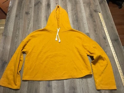 Sudadera con Capucha Zara, Mujer Talla Grande 20, Naranja, Pullover, Cordón Foto 1 de 4