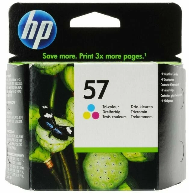 HP 57 (C6657AE) Tri-color Ink Cartridge