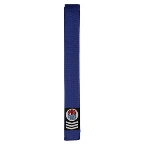 Brand New 1.5" ProForce Thunder Double Wrap Solid Karate Belt - Size 5 Blue - Picture 1 of 1