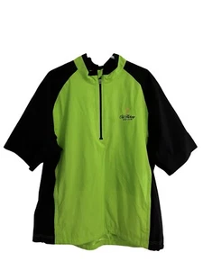 Cutter & Buck Mens L Golf WeatherTec Green Lightweight Water Resistant Jacket - Picture 1 of 11