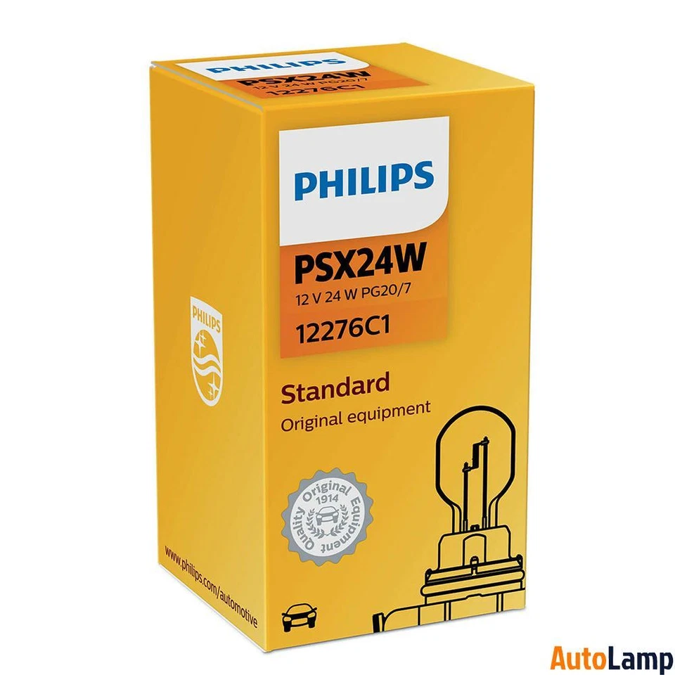 PHILIPS PSX24W Bombilla Indicador Antiniebla Frontal Estándar 12276C1 1 pieza Foto 1 de 1