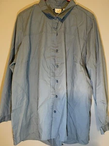 blue button down joan rivers XL - Bild 1 von 6