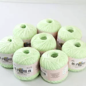 Sale New 8 Balls x 50gr Soft Cotton Thread Yarn Crochet Lace Shawl Knitting 05 - Picture 1 of 12