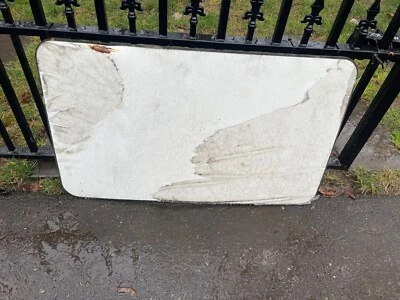 Panel de techo corredizo 325i 325is 325e 318is M3 techo corredizo OEM BMW E30 dañado Foto 1 de 4