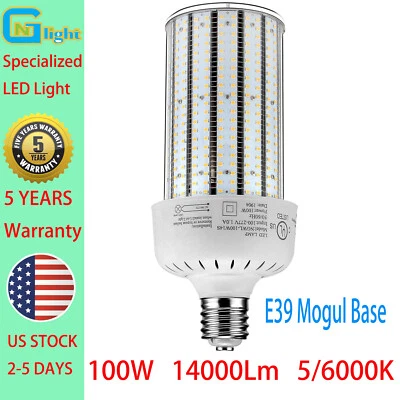LED Corn Light 100W AC480V Commercial Industrial Warehouse Store Hospital Bulb - Image 1 of 4