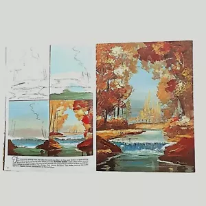 Walter Foster Beginner Easy Oil Landscape Painting American by Stricker Art - Picture 1 of 12