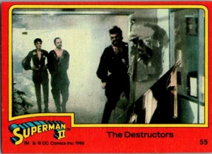 1980 Superman II The Destructors #55 Zod Dc Comics Trading Card TC CC - Picture 1 of 1