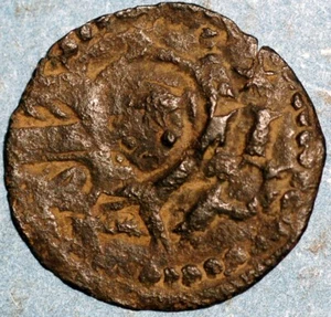 European Medieval Balkan States Bronze 1180-1380 coin ND - Picture 1 of 5