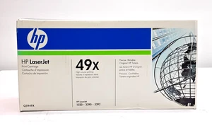 (NEW Genuine Sealed) HP 49X High Yield Black LaserJet Toner Cartridge, Q5949X - Picture 1 of 5