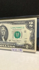 Sequential Set of 50 Two Dollar Notes! Crisp Two Dollar Bills 2017A FW/Christmas - Picture 1 of 8