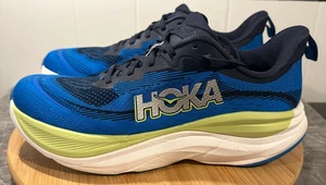 Hoka One One Skyflow Varsity Blue Running Shoe Sneaker Men’s Size 9D - Picture 1 of 8