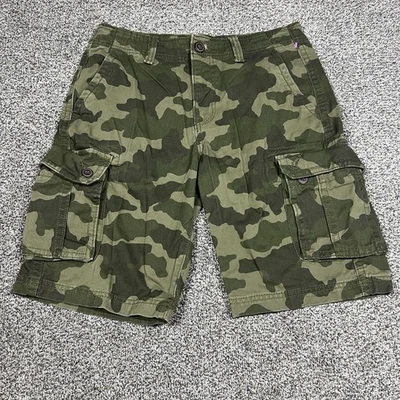 Pantalones Cortos Urban Pipeline Para Hombre 30 Verde Carga Camuflaje 10" Militar Utilitario Lona Foto 1 de 4
