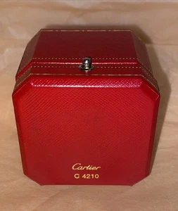 Original Cartier Ring Box C4210 Cartier Paris London New York (lesen). - Bild 1 von 9