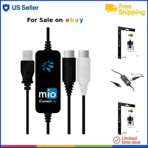 USB MIDI Interface 16 Channel for Mac PC plug and play low latency - Picture 1 of 6