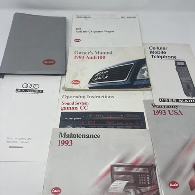 93 1993 Audi 100 owners manual - Image 1 of 4