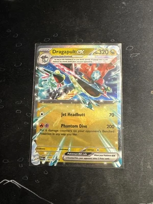 Pokemon TCG Dragapult ex 130/167 Twilight Masquerade Double Rare MINT - Image 1 of 2