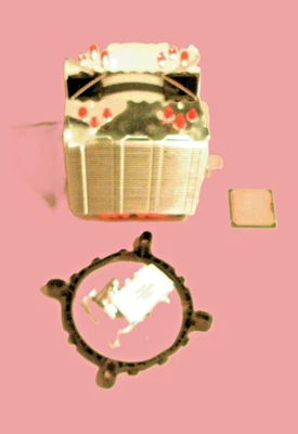 CPU 775 INTEL Core 2 Quad Q9650 + VENTOLA- DISSIPATORE CPU CON 6 CONDOTTI RAME - Immagine 1 di 4