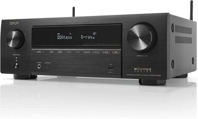 Denon AVR-X1700H 7.2ch 8K AV Receiver Dolby Atmos DTS:X HEOS eARC Wi-Fi - Image 1 of 4