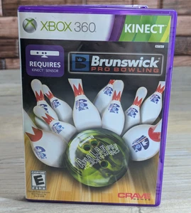 Brunswick Pro Bowling (Microsoft Xbox 360 Kinect 2010 Crave) CIB mit Hülle & Handbuch - Bild 1 von 7
