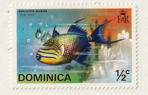 Dominica          421           MNH OG          Fish - Picture 1 of 1