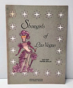 Showgirls of Las Vegas ausgeschnittene Papierpuppen - Design Assoc. von Las Vegas Nevada - Bild 1 von 13