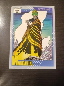 Tarjeta coleccionable Marvel 1991 #60 mandarín - Imagen 1 de 2